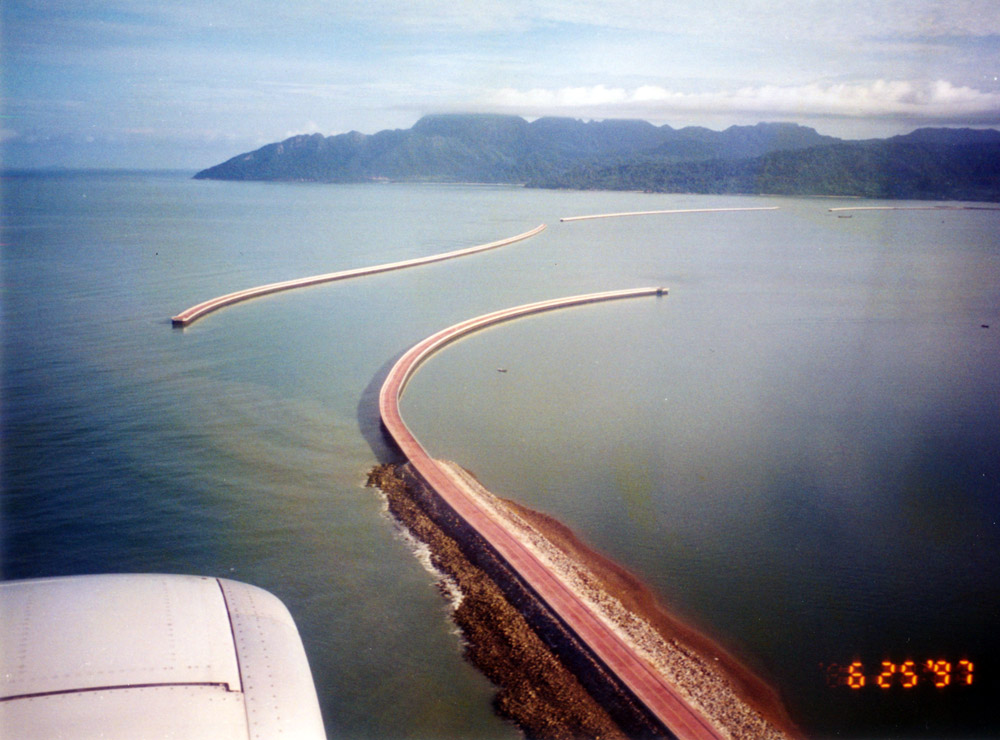 Langkasuka Marina, 8km off-shore breakwater, Langkawi Airport