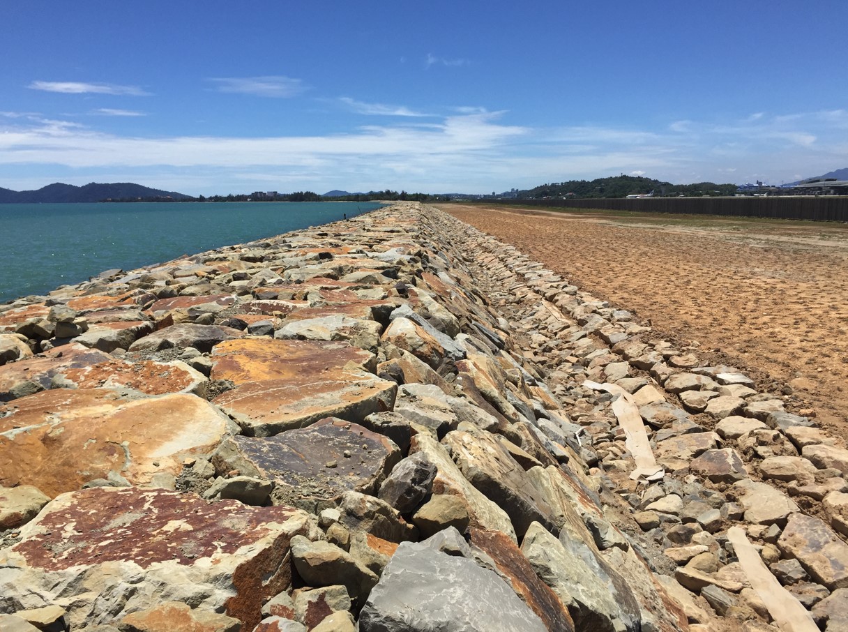 Revetment Works at Kota Kinabalu International Airport