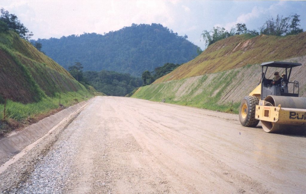NEW JALAN RAYA SIMPANG PULAI LOGING GUA MUSANG KUALA BERANG (PAKEJ 4 POS BLAU KE KG. KUALA BETIS), PAHANG (2005-2008)