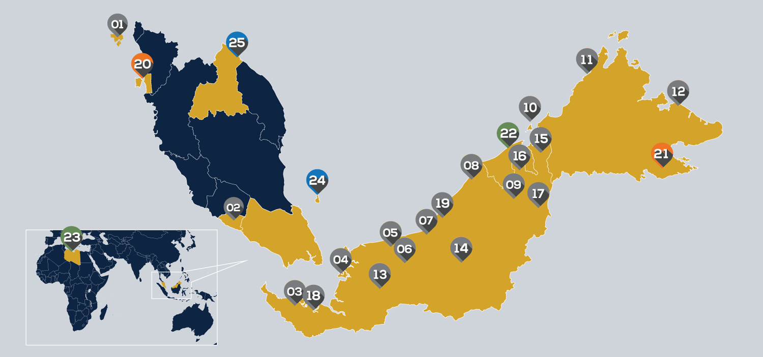 Minsar Airport Division project locations
